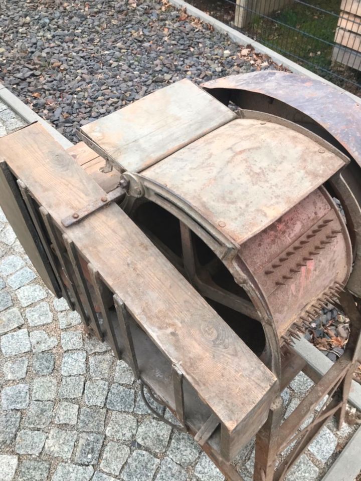 Zupfmaschine Rosshaar Sattlerei Scheunenfund Antik Rarität in Jena
