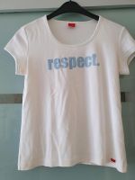 Esprit Shirt weiß Gr.36/38/40 "respect" zu Jeans Hessen - Wiesbaden Vorschau