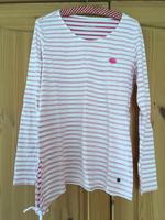 Ringelshirt rosa weiß Gr. 36/38 Sachsen - Klipphausen Vorschau