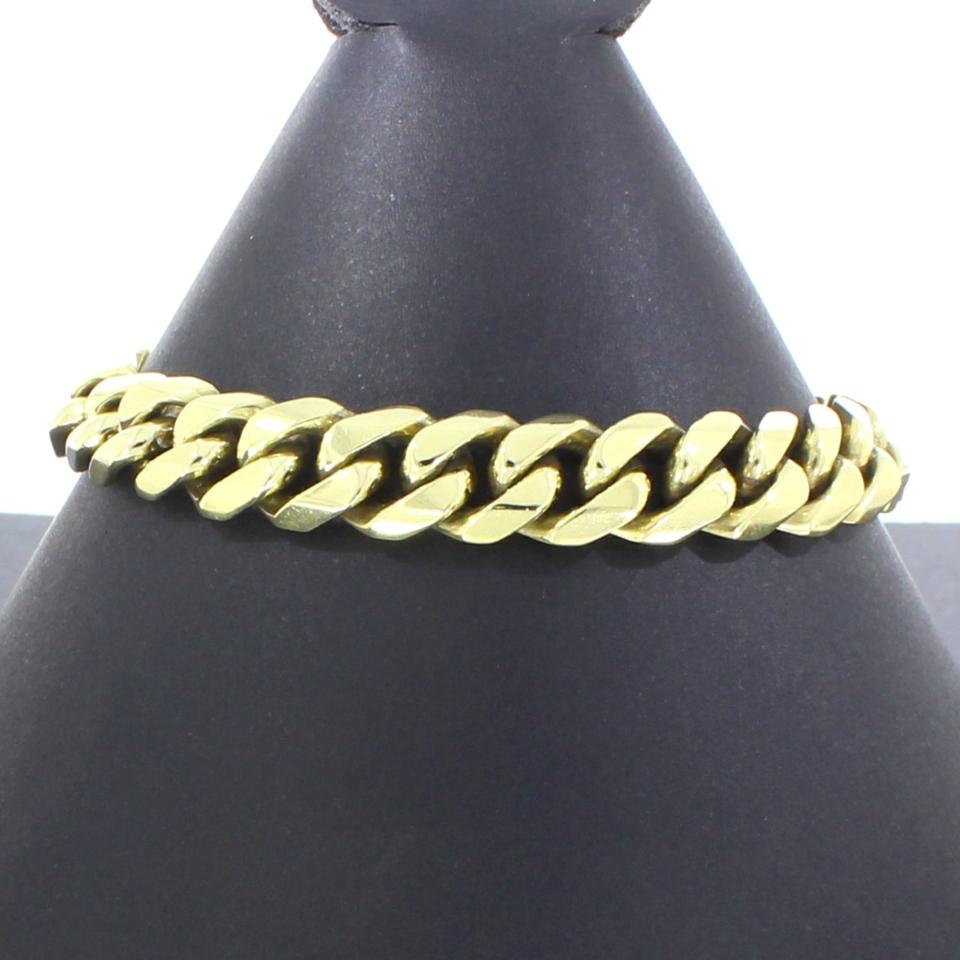 Wert 6.599,- Panzerarmband Gelbgold 14 Karat 19 cm xxyy-d 35262 in Düsseldorf