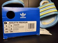NEU! Orig. Adidas Adilette Premium 43 Badeschlappen ZX 8000 Aqua Sachsen - Hoyerswerda Vorschau