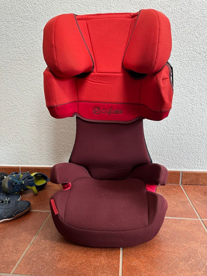 Cybex Solution X - Isofix - Bordeaux/rot in Eichenzell