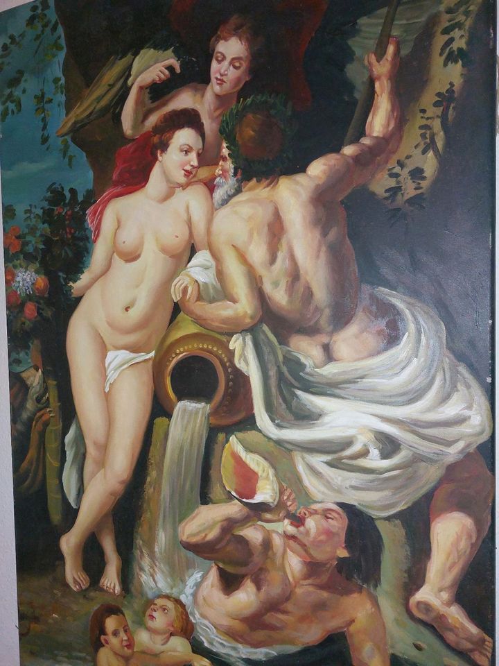 Schönes Akt Bild Gemälde Ölgemälde Kein Druck in Dresden