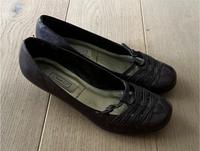 Pumps Gr. 39 Janet D braun Leder Bayern - Biessenhofen Vorschau