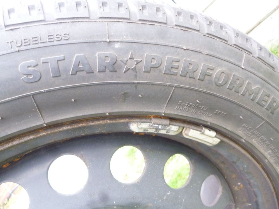 Winterreifen M+S 225/55 R17 Auto Reifen mit Stahlfelge Opel Astra in Spelle