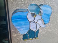 Fenster-/Wandbild aus Glas Elefant Dresden - Cotta Vorschau