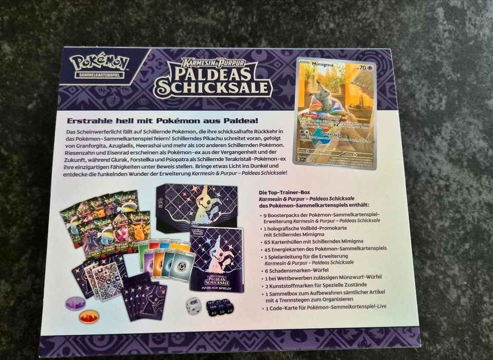 Pokemon Karten Kinder Paket TTB /Tin / 50 Karten /Holos /Zubehör in Kall