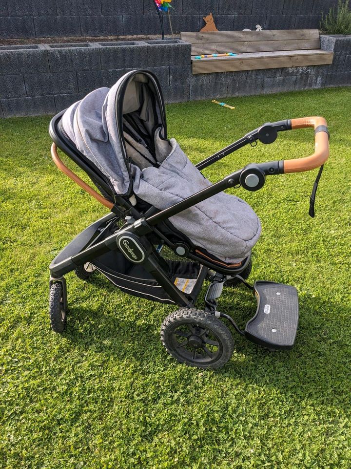 Emmaljunga NXT90 Outdoor Grey Kinderwagen in Wipperfürth