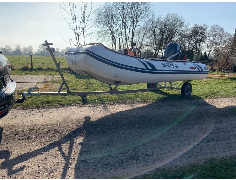 Schlauchboot SUZUMAR DS 390 AL / DS390AL m.Alu-/Holzboden,Bj.2020 in Bremen