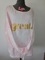 Grace Pullover Sweat Hoody Luxus gold Statement Bayern - Pfronten Vorschau