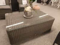 Gartentisch, Rattan grau, mit Glasplatte, statt 549€ Sachsen - Meißen Vorschau