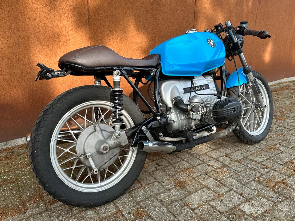 BMW R45 Custom scrambler Cafe Racer bobber in Hatten