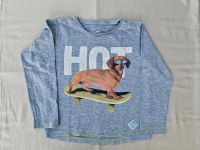 Tom Tailor Langarmshirt, Pullover, Gr. 110, grau, Hund Skateboard Dortmund - Hombruch Vorschau