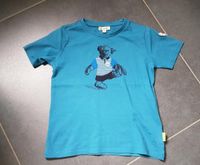 Steiff Tshirt Gr. 110 blau mit Bär Kinder Saarland - Freisen Vorschau