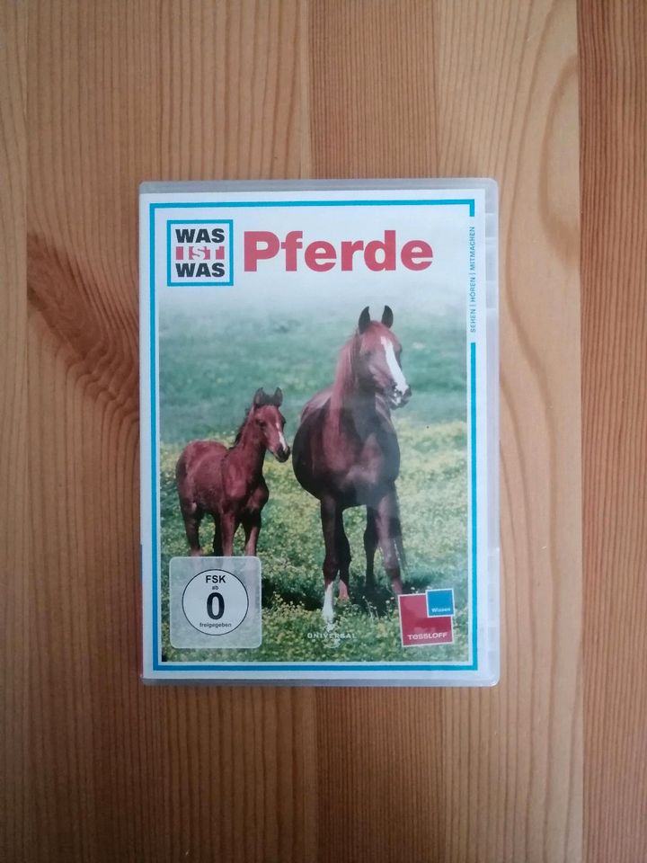 DVD Was ist was Pferde wissen lernen Geschenk wie neu in Bad Laasphe