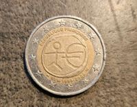 Seltene 2 euro münze Strichmännchen Fehlprägung UEM 1999-2009. Bayern - Wasserburg am Inn Vorschau