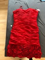 Kleid rot Blumen Rosen Strass neu mit Etikett Fashion New York Dortmund - Mengede Vorschau