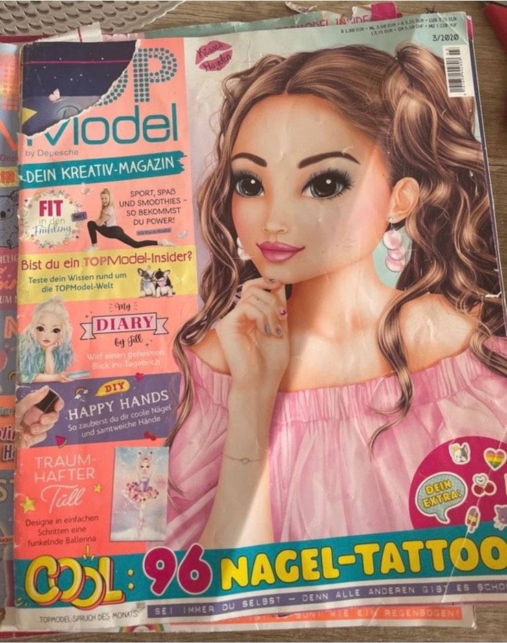 Verschiedene TopModel Zeitschriften in Nürnberg (Mittelfr)