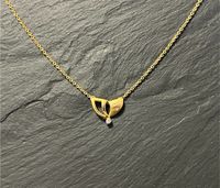 Collier 333er (8ct.) Gelbgold mit Diamanten / Goldschmuck / S699 Berlin - Tempelhof Vorschau