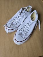 Converse All Star Sneaker Chuck Taylor Stoff Weiß Größe 41 flache Hessen - Schwalbach a. Taunus Vorschau