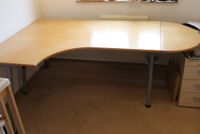 Schreibtisch Ikea Galant 200 x 80 (höhenverstellbar) Hessen - Alsbach-Hähnlein Vorschau