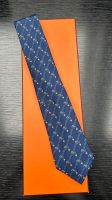 Hermes Krawatte in Blau/Navy Köln - Köln Junkersdorf Vorschau