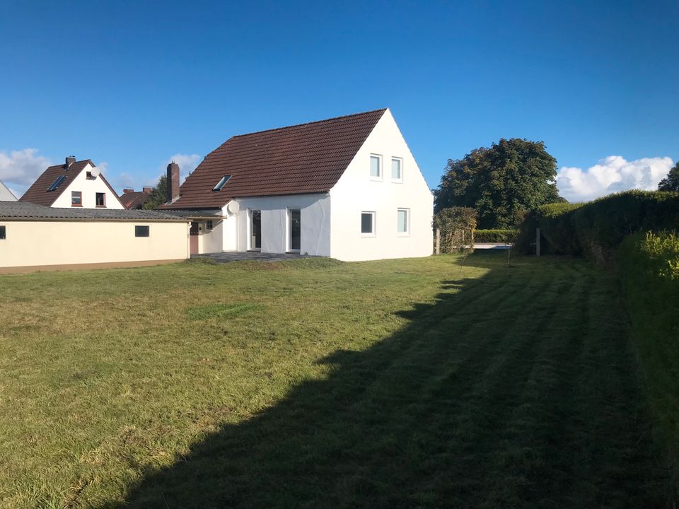 Ferienhaus Landhaus Resthof kl. Bauernhof Garten Deich Nordsee in Wangerland