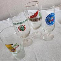 4 x DDR Bierglas mit Druck z.B. VEB Dominator Apolda Berlin - Steglitz Vorschau