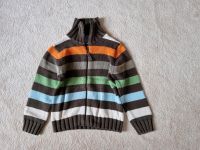 H&M 110/116 Strickjacke gestreift braun orange Jungen Leipzig - Wiederitzsch Vorschau