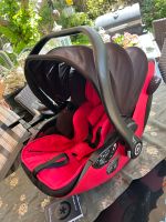 Baby Autositz schwarz/pink mit isofix Bayern - Schwindegg Vorschau