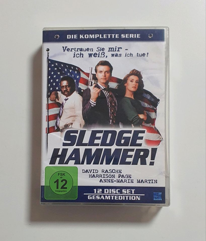 Sledge Hammer - Komplette Serie (12 DVDs) Von Daniel... OHNE KRAT in Seelze