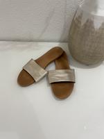 H&M Sandalen in gold 38 Bayern - Landshut Vorschau