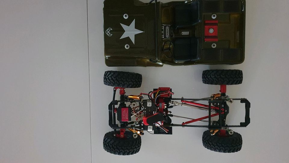 Rc Crawler 1/10 Willy Jeep 4WD SCX10II in Weinsberg