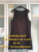 Strickkleid/Tunika, Gr. XL, dunkelgrau Nordrhein-Westfalen - Emsdetten Vorschau