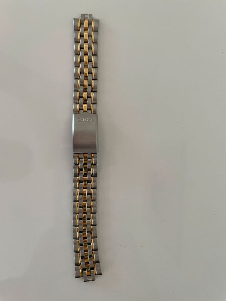 Metalarmband für Herrenuhr Gold- Silber in Berlin