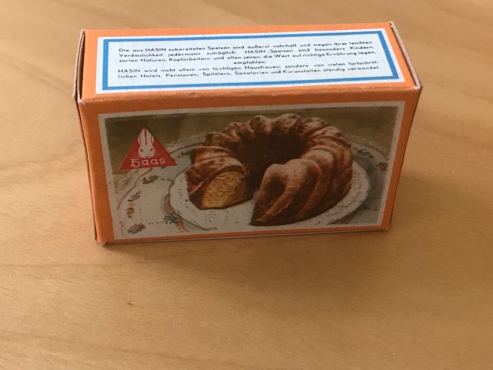 altes Kaufladenzubehör, Hasin Schachtel, Vintage in Koblenz