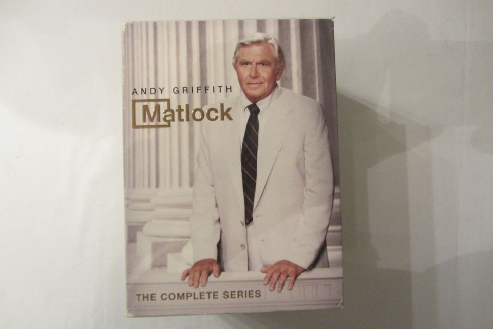 52 DVD`s - Matlock - Anwalt-TV-Serie - English Version in Buchloe