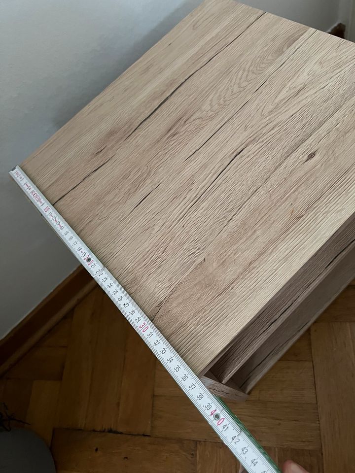 2 x Nachttisch, Nachtkommode in Holzoptik (Preis für beide) in Detmold
