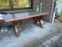 Massiver Holztisch für die Terrasse Rheinland-Pfalz - Michelbach (Westerwald) Vorschau