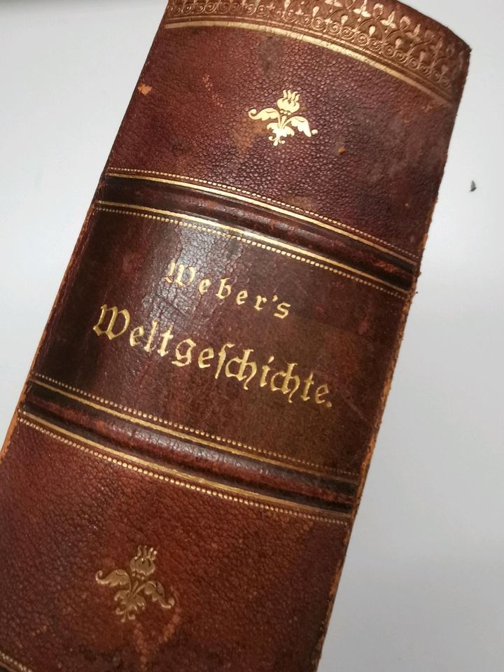 Weber's Weltgeschichte Buch 2. Band 1888 alt antik in Hamburg