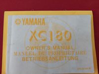 Yamaha XC 180-Werkstatthandbuch und Bedienungshandbuch Hessen - Gernsheim  Vorschau