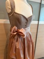 Dirndl Cocovero Dirndl Josephine altrosa/grau,Gr. 38-ohne Schürze Niedersachsen - Tappenbeck Vorschau