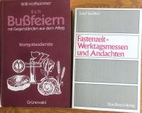 Bußfeiern und Gestaltungen zur Fastenzeit, 2 Bücher als Set Niedersachsen - Göttingen Vorschau