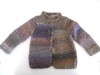 Jungen Strickjacke handgestrickt meliert ca. 3 - 4 Jahre Bayern - Würzburg Vorschau