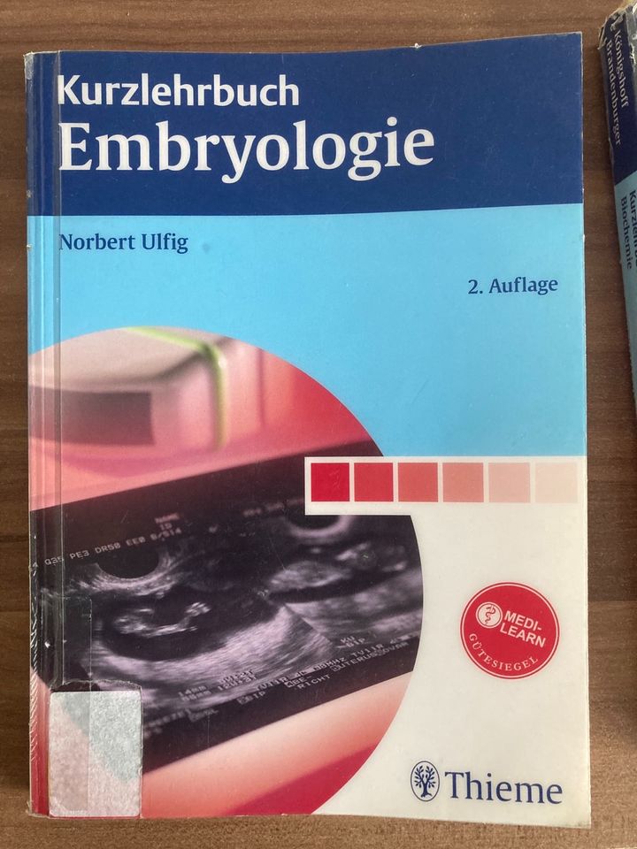 Kurzlehrbuch Embryologie in Mainz