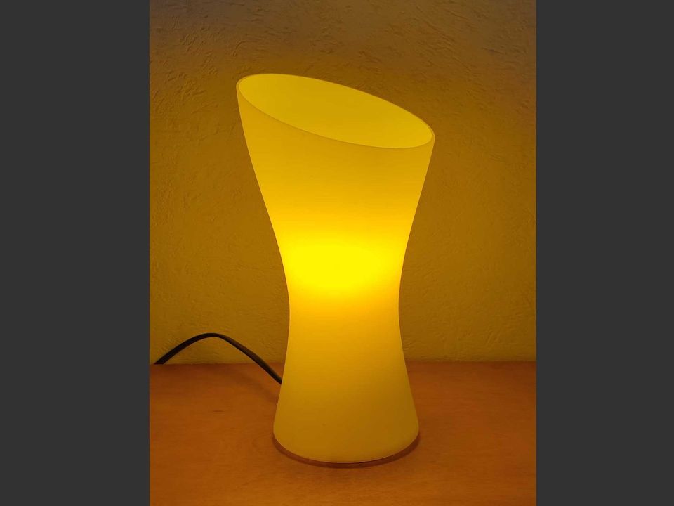 Tischlampe * Glas * gelb in Hannover