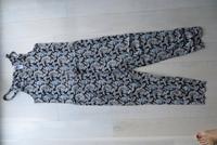 Esprit Jumpsuit Overall Gr. S Paisley schwarz rosa kurzarm Top Hessen - Bad Soden-Salmünster Vorschau