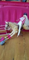 Barbie Tawny spring und reitpferd mit Reiterin Schleswig-Holstein - Flensburg Vorschau