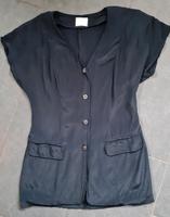 Bluse schwarz vintage Betty Barclay Größe M 38 40 Bayern - Straubing Vorschau