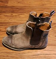 ❤ Tommy Hilfiger Design Chelsea Boots braun 38 Leder Damen Vintag Berlin - Lichtenberg Vorschau